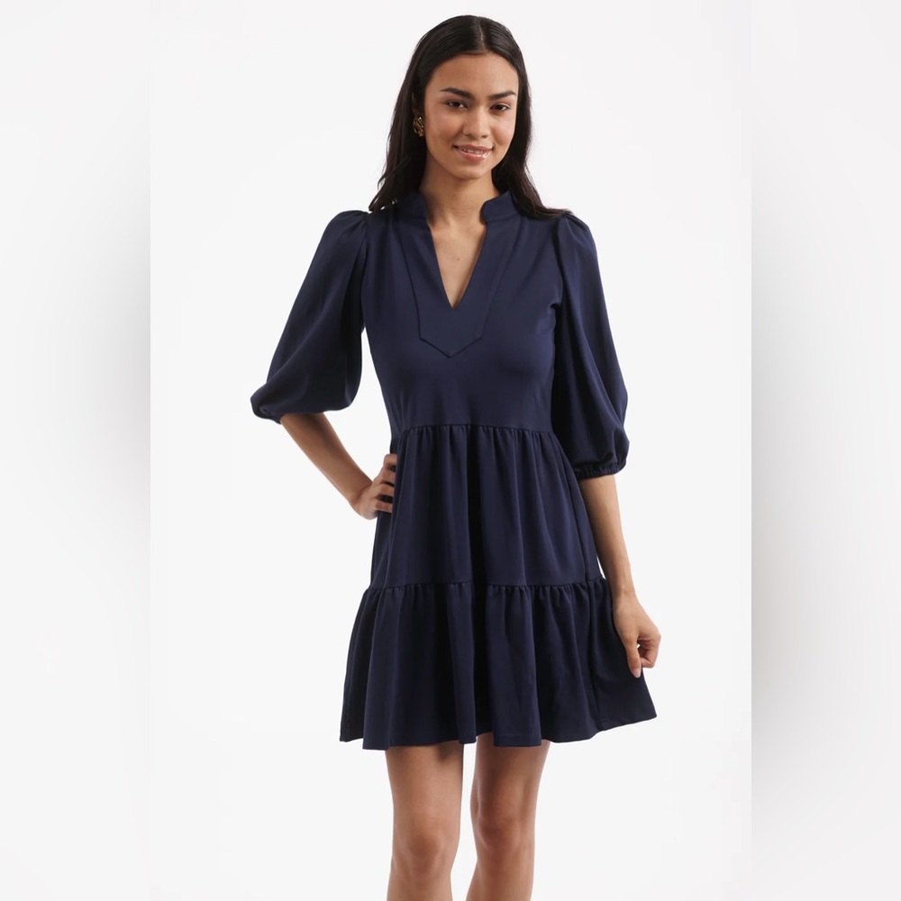 Elegant Navy Mini Dress
